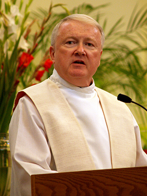 Fr. William O’Donnell, pastor of Precious Blood Parish.