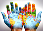 earth-map-hands